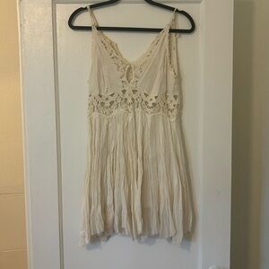 Free People flowy mini dress